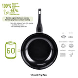 5440130 B. Green 12-Inch Fry Pan