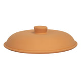 604833 13-Inch Round Terra Cotta Lid Berndes